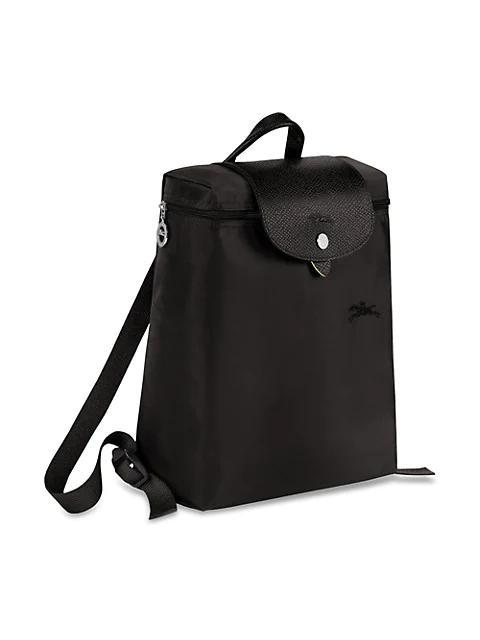 商品Longchamp|Le Pliage Green Backpack,价格¥1035,第4张图片详细描述