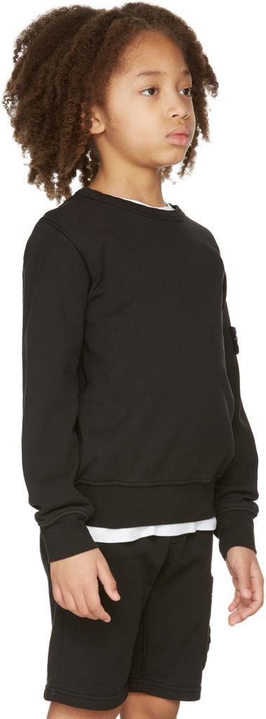 商品Stone Island Junior|Kids Black Classic Sweatshirt,价格¥1230,第5张图片详细描述