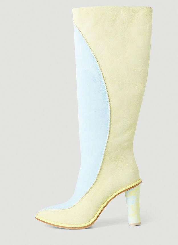 商品UGG|Colour Block High Heel Boots in Yellow,价格¥1178,第3张图片详细描述