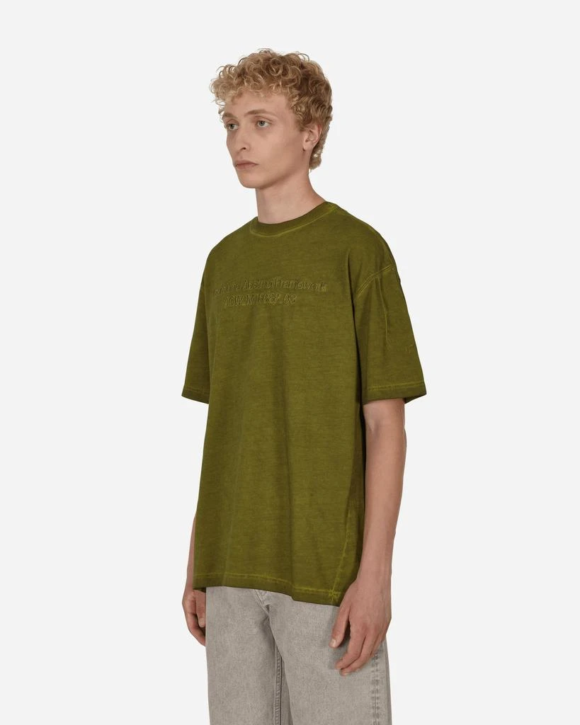 商品A-COLD-WALL*|Overdye T-Shirt Green,价格¥724,第2张图片详细描述