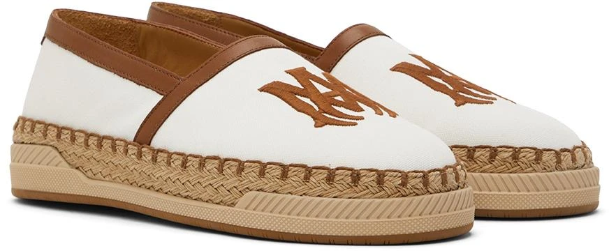 商品AMIRI|White Canvas Espadrilles,价格¥2393,第4张图片详细描述