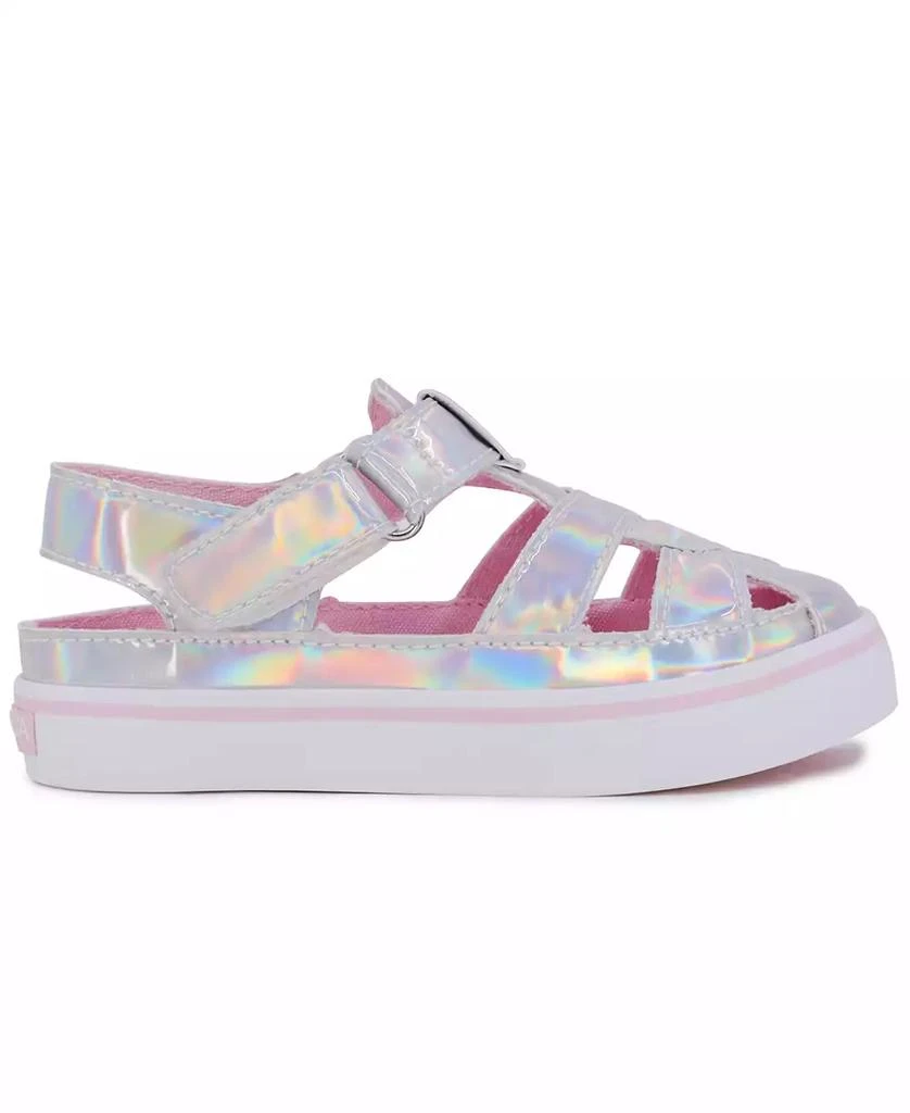 商品Nautica|Toddler and Little Girls Mikkel Slide Sandals,价格¥147,第2张图片详细描述