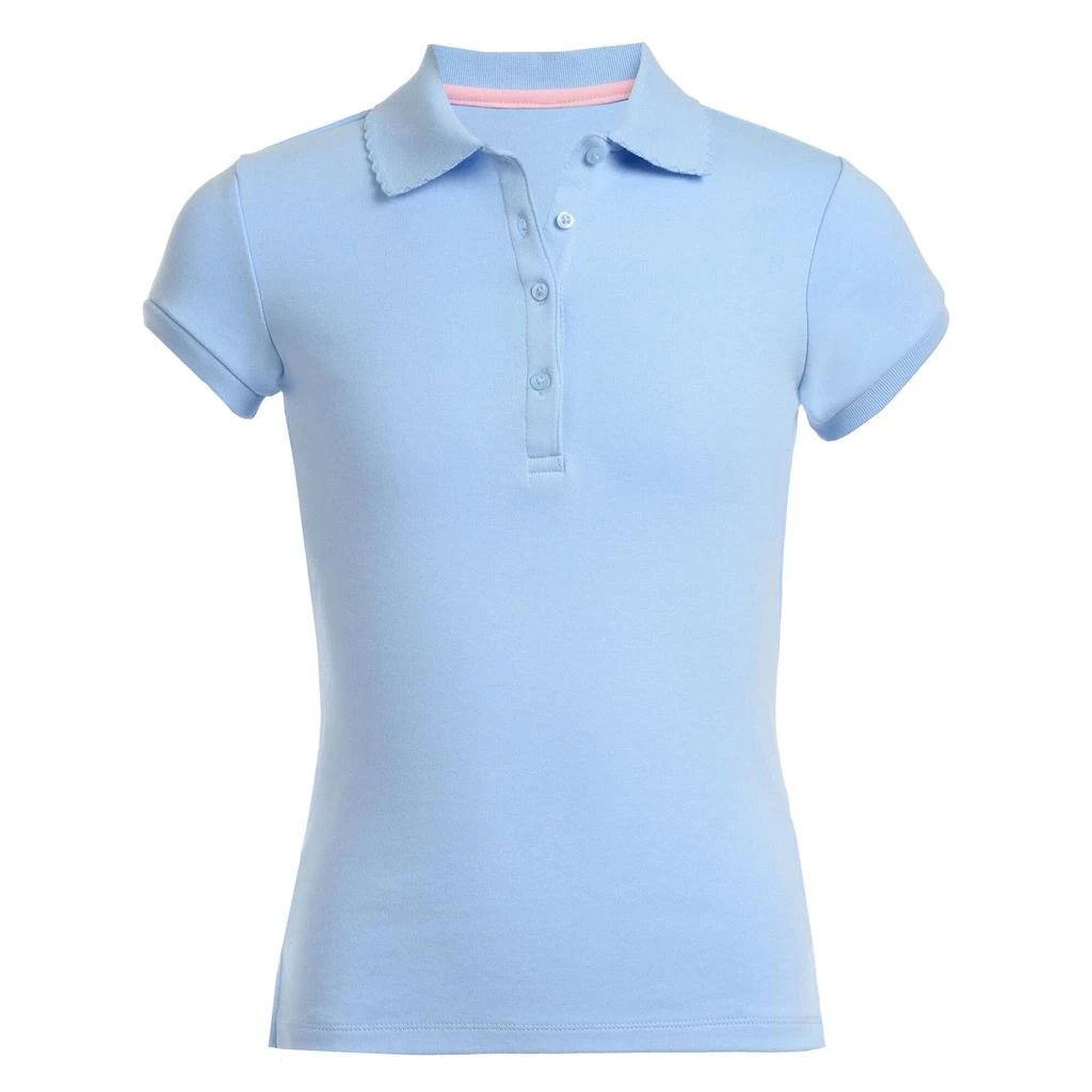 商品Nautica|Nautica Girl's Short Sleeve Polo (Plus Sizes),价格¥40,第5张图片详细描述