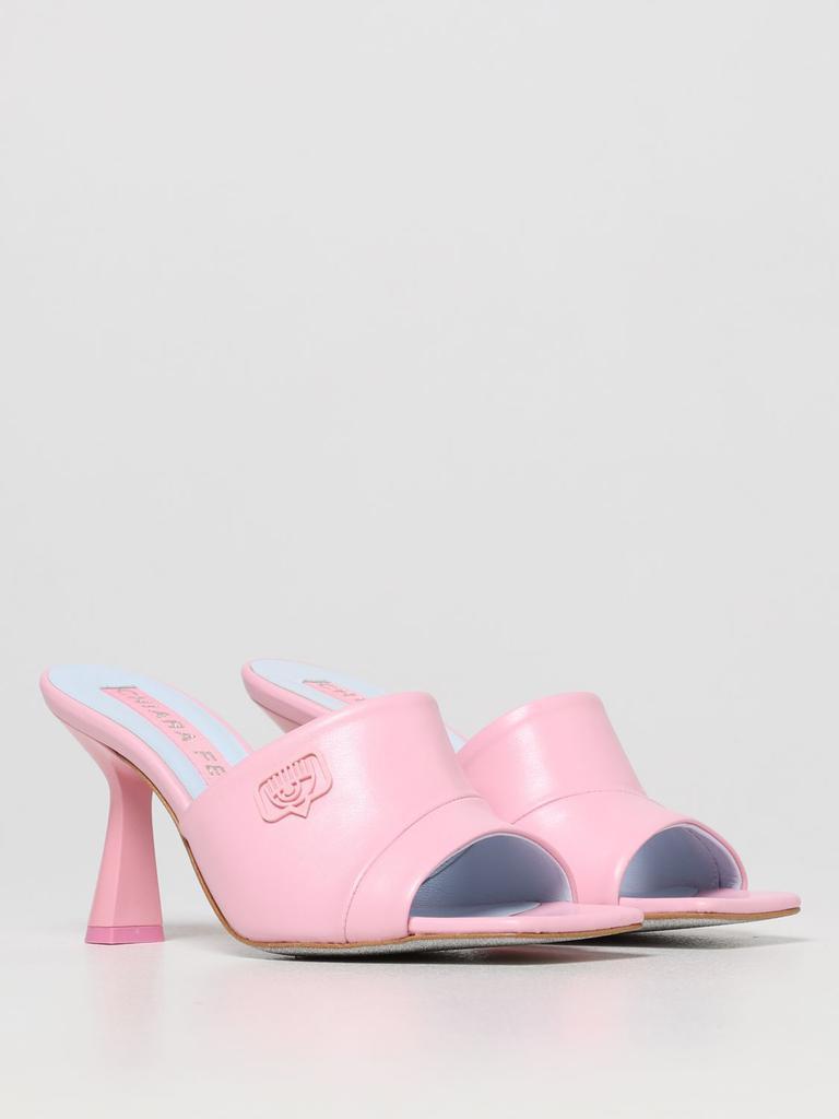 商品Chiara Ferragni|Chiara Ferragni mules with Eyelike logo,价格¥1109-¥1478,第4张图片详细描述