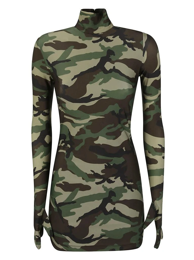 商品Vetements|Camo Styling Dress With Gloves,价格¥7507,第1张图片