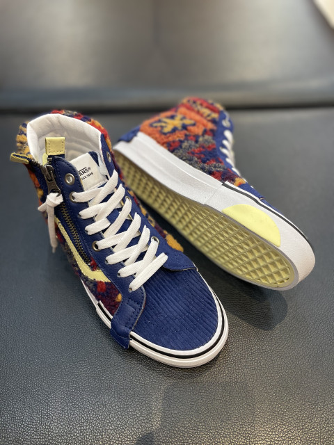 【韩国直邮|包邮包税】万斯[VANS] Sk8-Hi Reissue Cap # Multi Mix 男女共用鞋 #navy peony (VN0A3WM1ABG)商品第3张图片规格展示