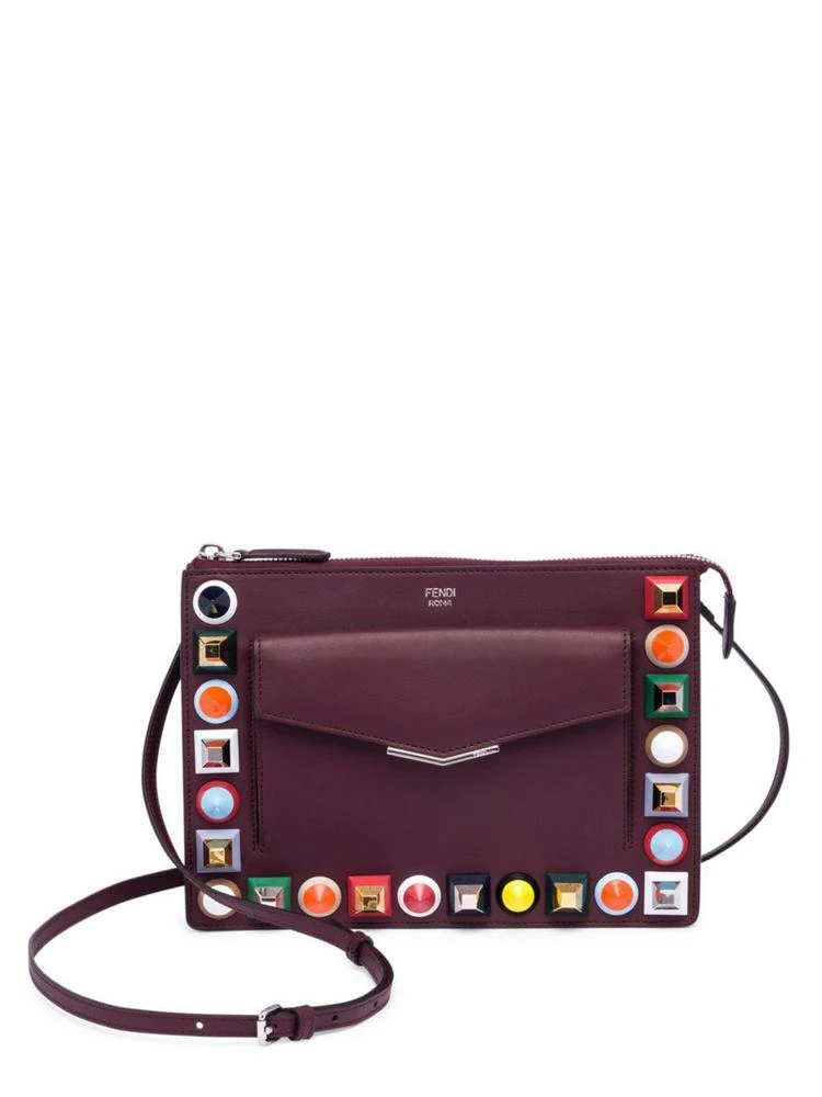 商品Fendi|Multicolor Studded Leather Pouch,价格¥9856,第1张图片