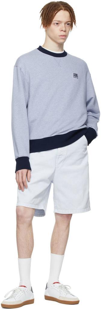 商品AMI|Blue Paris Sweatshirt,价格¥1856,第6张图片详细描述