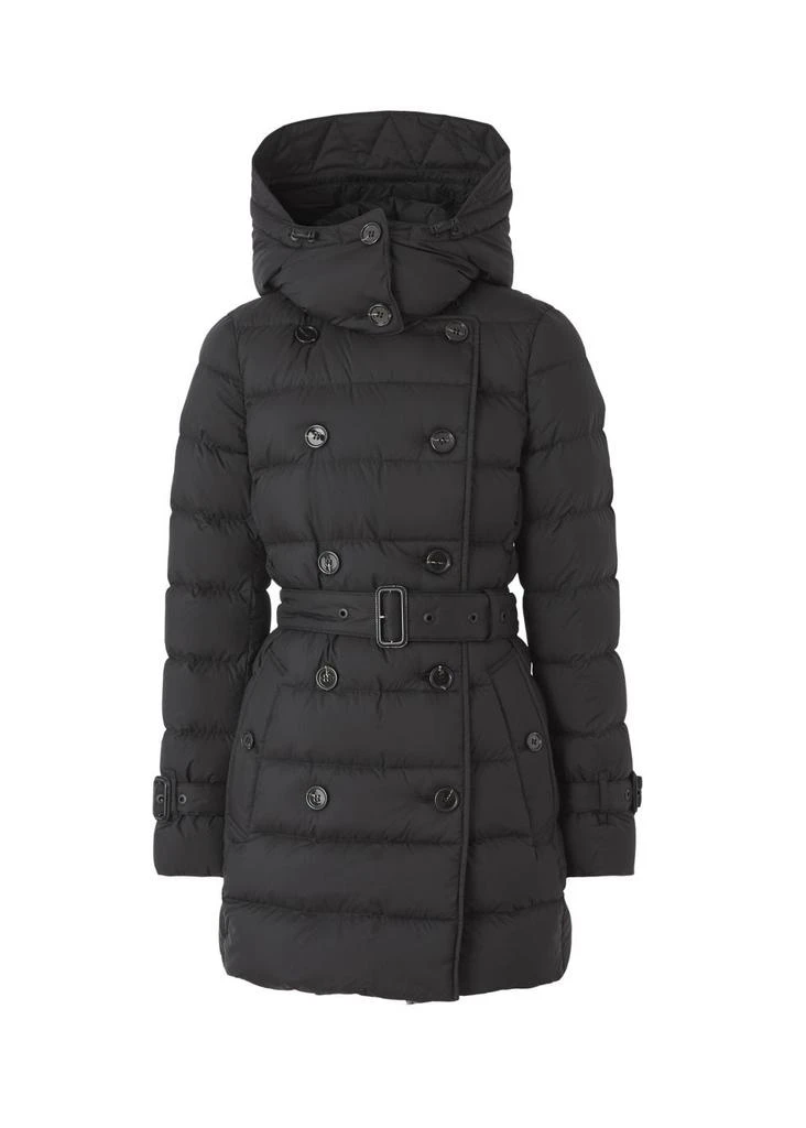 商品Burberry|Nylon hooded puffer coat,价格¥11848,第1张图片