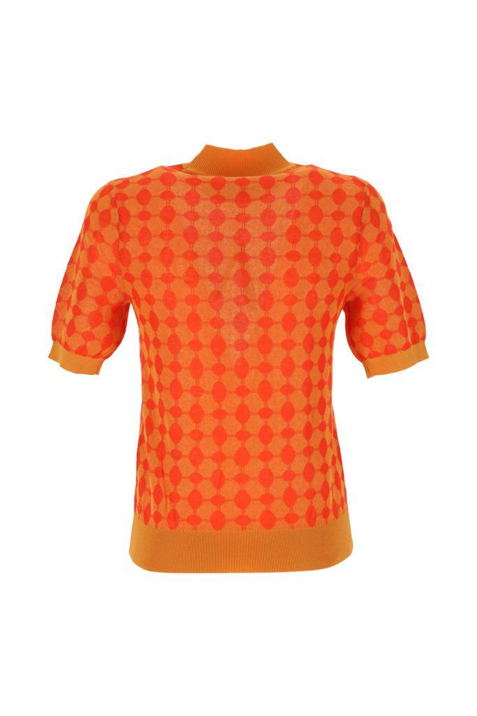 商品Tory Burch|Orange Knitwear T-Shirt,价格¥1926,第5张图片详细描述