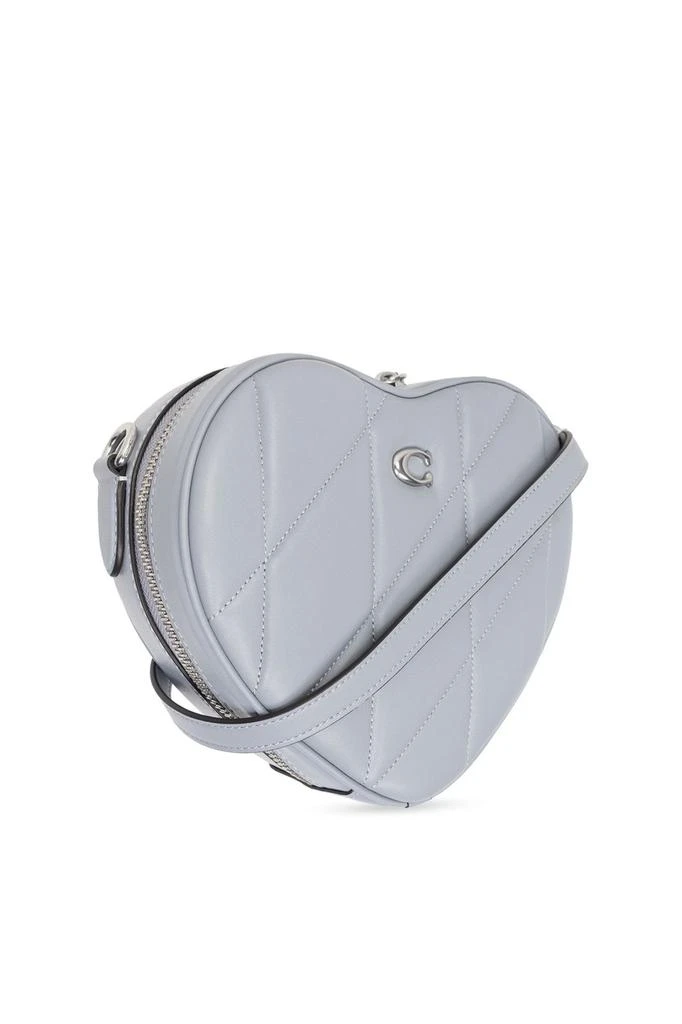 商品Coach|Coach Heart Logo Plaque Small Crossbody Bag,价格¥1984,第3张图片详细描述