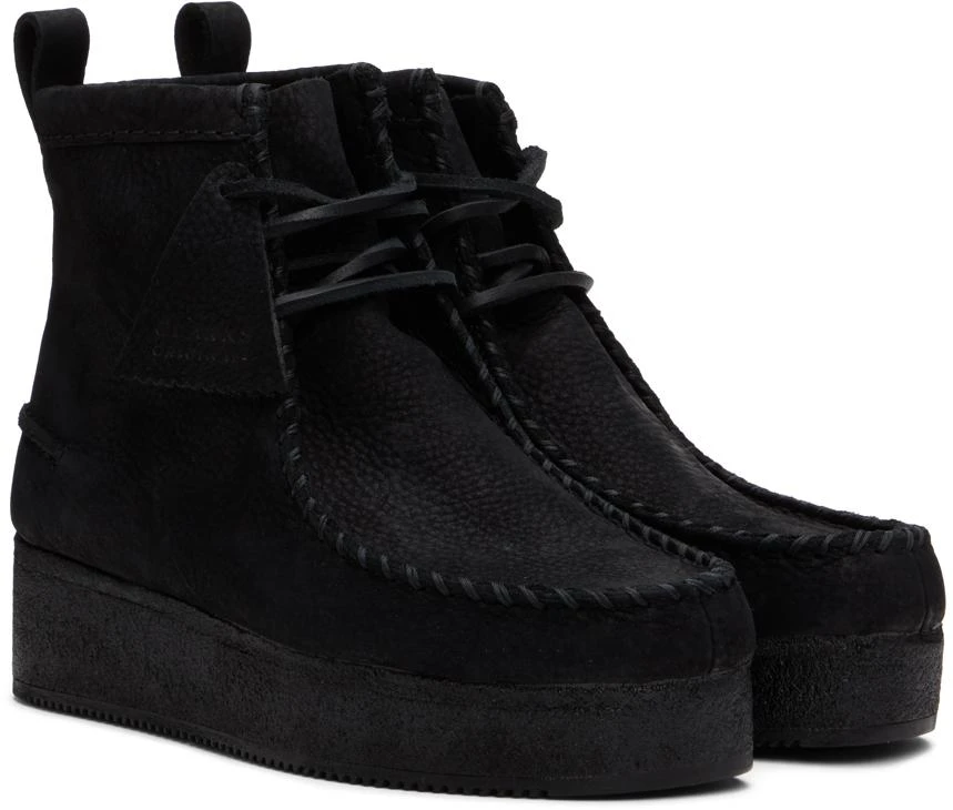 商品Clarks|Black Wallabee Craft Boots,价格¥1249,第4张图片详细描述