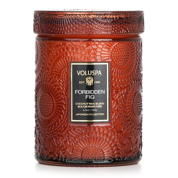 商品Voluspa|Voluspa 小浮雕杯香薰蜡烛 - 禁忌无花果 156g/5.5oz,价格¥185,第1张图片