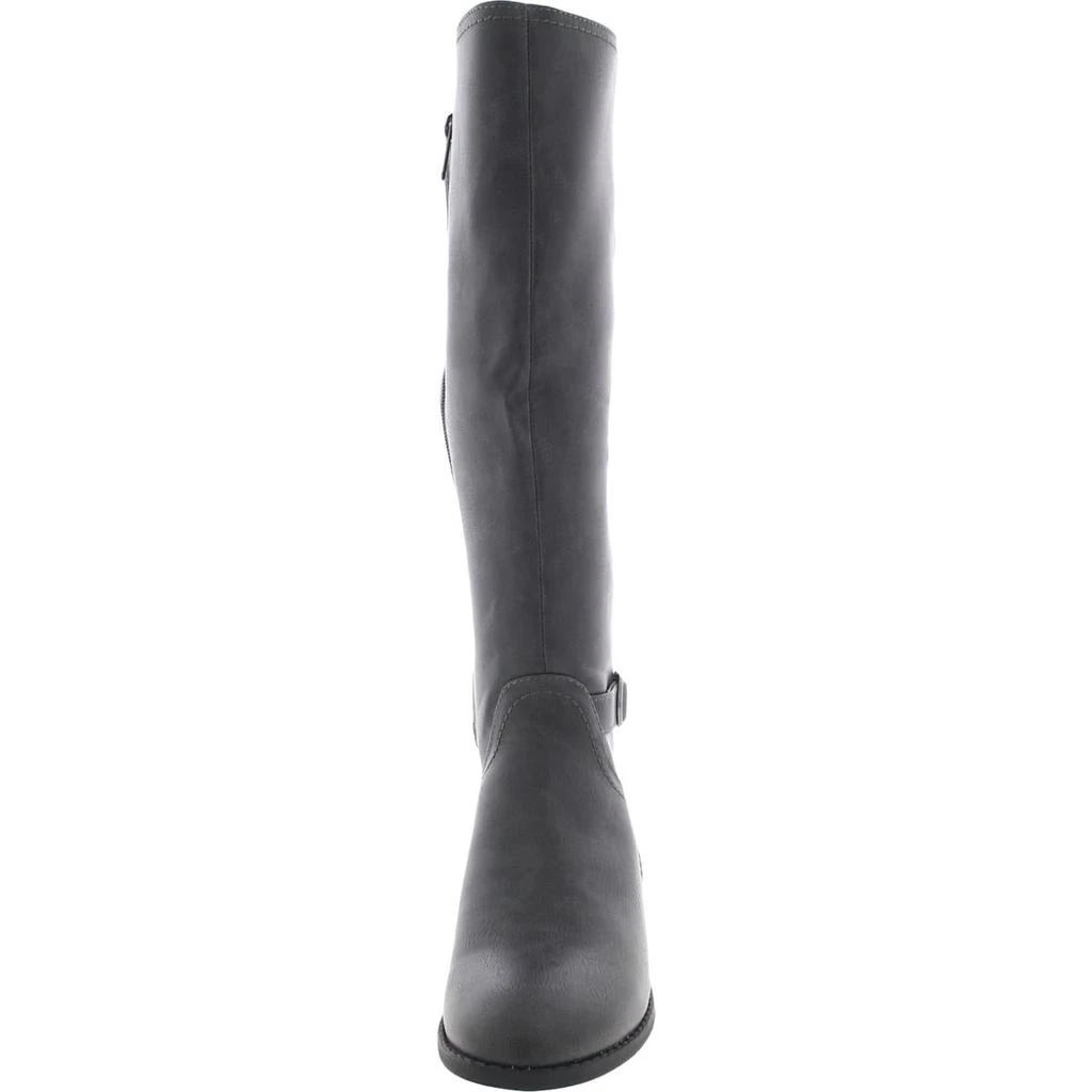 Karen Scott Womens Leandraa Faux Leather Knee-High Boots 商品