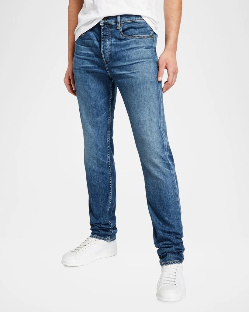 商品Rag & Bone|Men's Standard Issue Fit 2 Slim Jeans, Throop,价格¥713,第1张图片