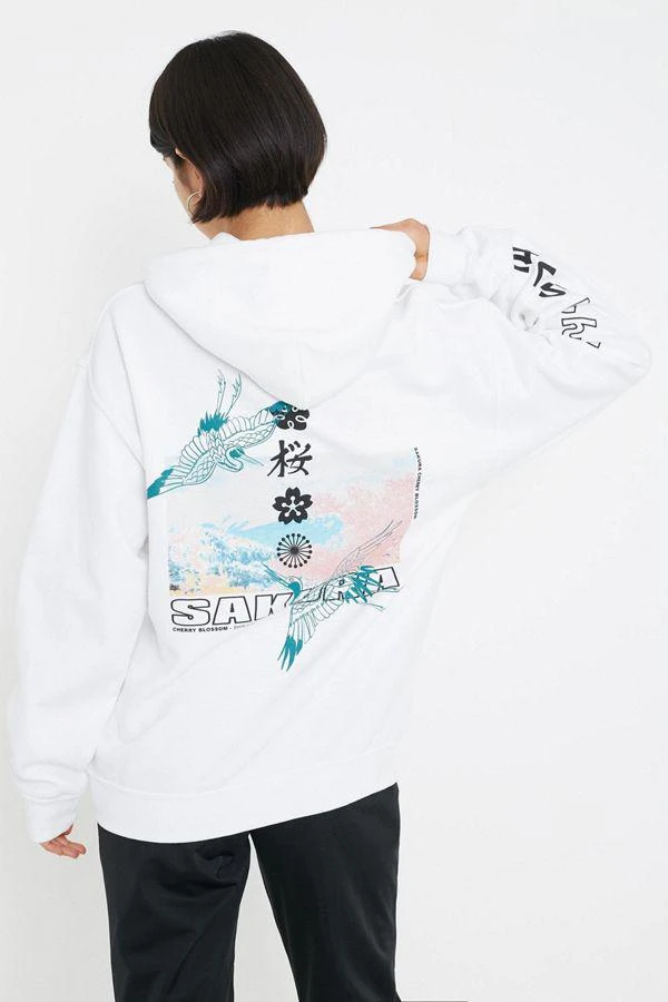 商品Urban Outfitters|UO Sakura Blossom 连帽卫衣,价格¥451,第1张图片