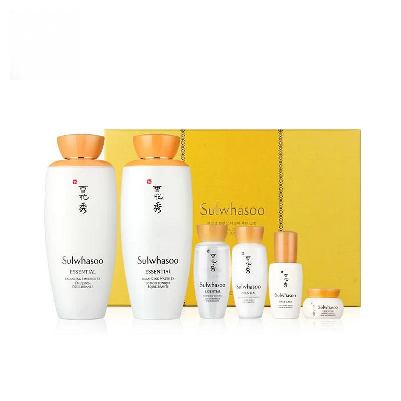 商品Sulwhasoo|【包邮装】Sulwhasoo雪花秀 滋盈润颜水乳两件套+护肤旅行装水乳面霜精华（ 改善暗沉 深层滋养）,价格¥475,第1张图片