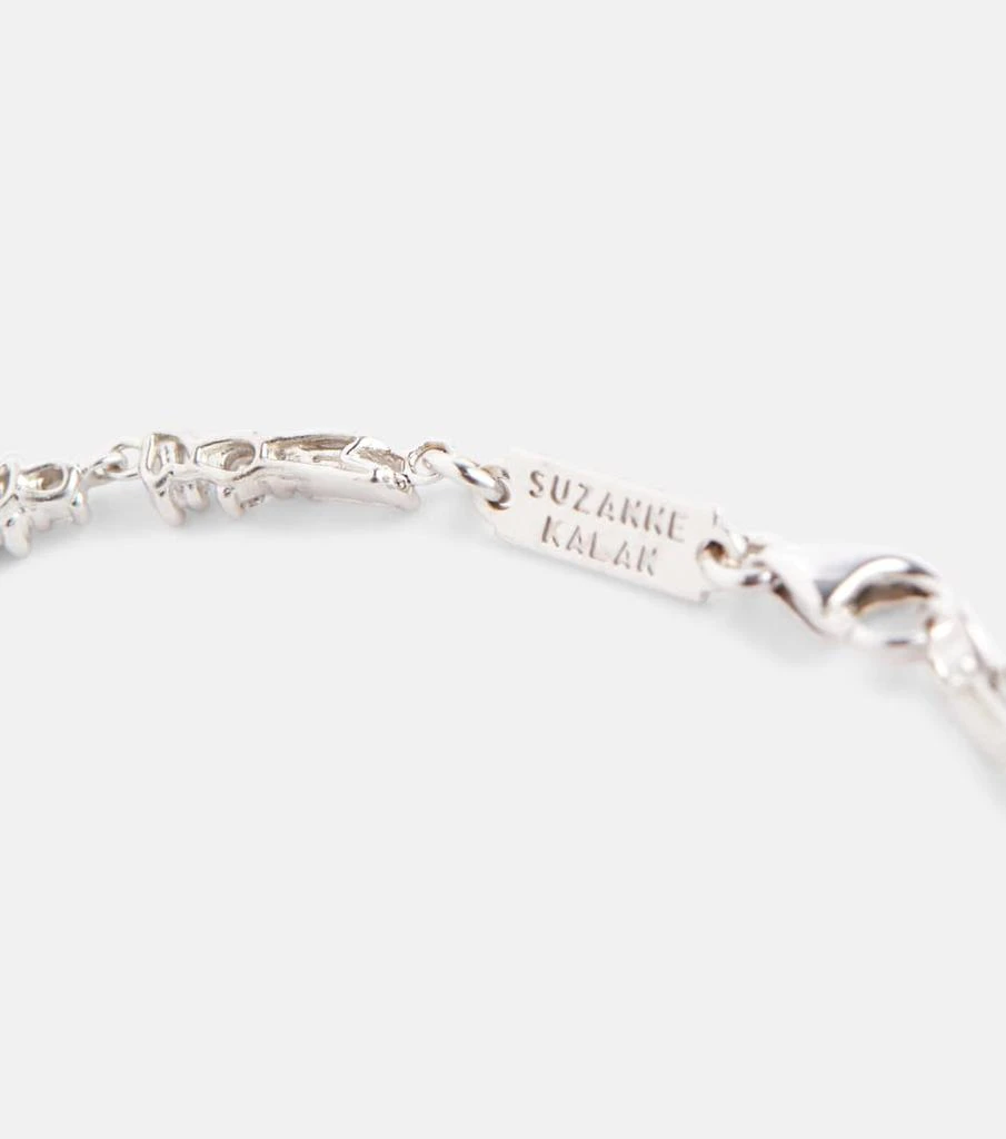 商品Suzanne Kalan|Lucia 18kt white gold bracelet with diamonds,价格¥37492,第2张图片详细描述