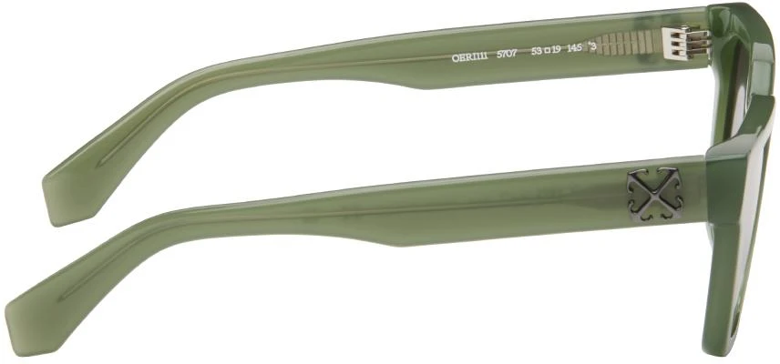 商品Off-White|Green Branson Sunglasses,价格¥2434,第2张图片详细描述