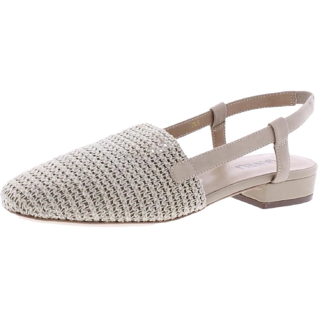 商品Vaneli|VANELi Womens Janet Knit Slip On Slingbacks,价格¥193,第1张图片