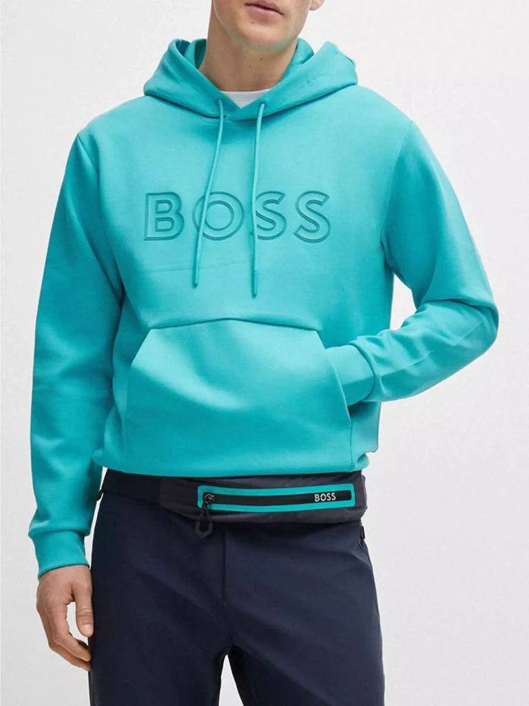 商品Hugo Boss|Hoodie with Logo Print,价格¥885,第2张图片详细描述