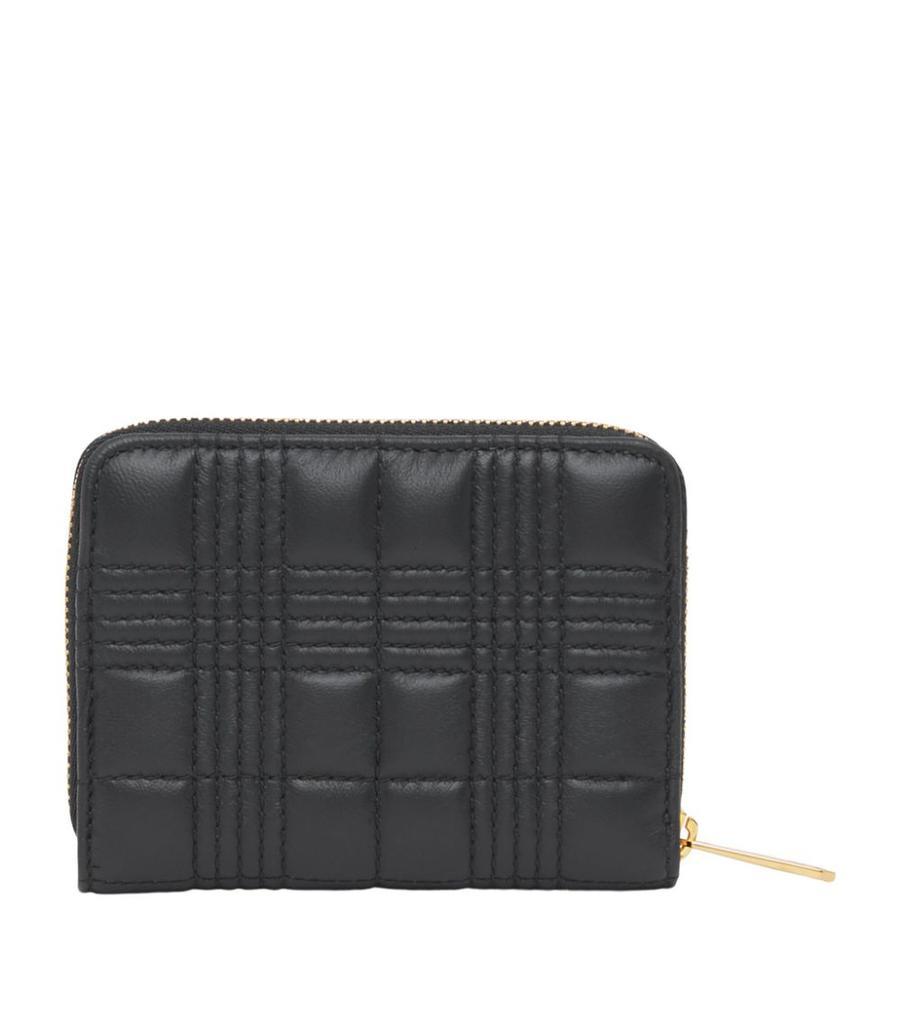 商品Burberry|Quilted Leather Lola Zip-Up Wallet,价格¥3338,第5张图片详细描述
