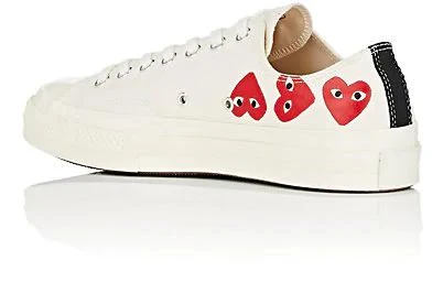 商品Comme des Garcons|女士 Chuck Taylor '70s 帆布低帮休闲鞋,价格¥814,第3张图片详细描述