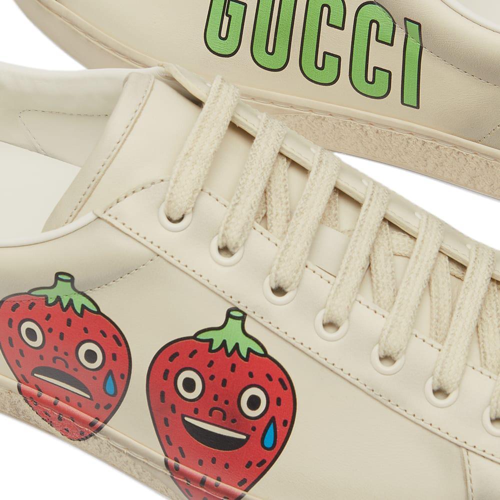 商品Gucci|Gucci New Ace Pablo Delcielo Sneaker,价格¥4953,第6张图片详细描述