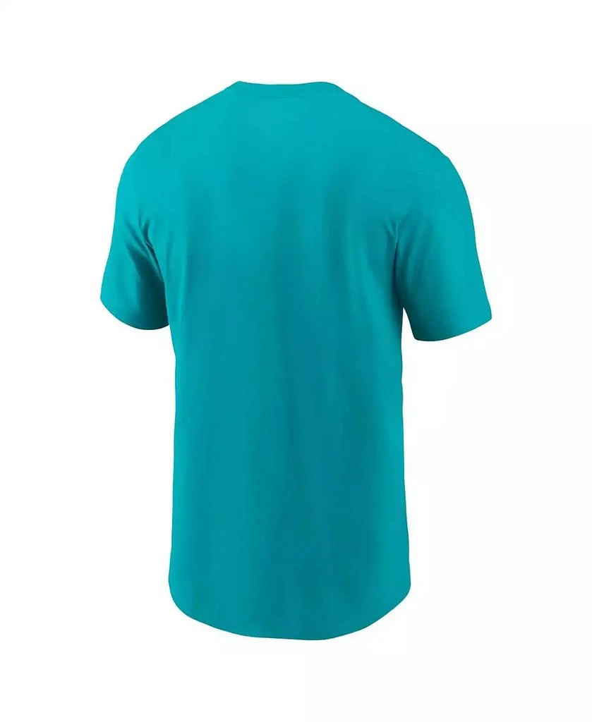 商品NIKE|Men's Aqua Miami Dolphins Air Essential T-Shirt,价格¥262,第3张图片详细描述