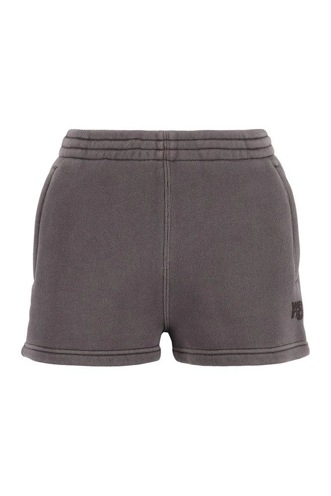 商品Alexander Wang|T By Alexander Wang Logo Detailed Shorts,价格¥916,第1张图片