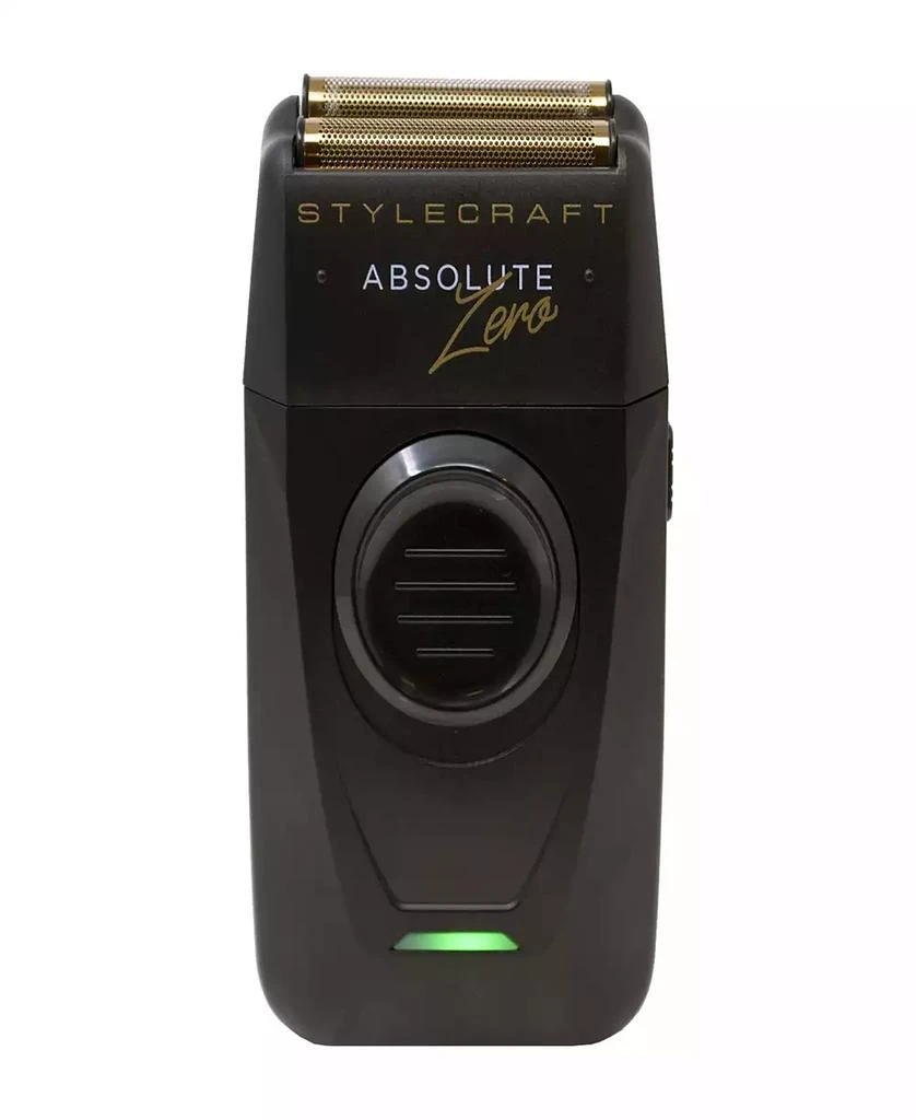 商品StyleCraft Professional|Absolute Zero Professional Mens Foil Shaver with Built-in Retractable Trimmer, USB-C Rechargeable,价格¥481,第1张图片