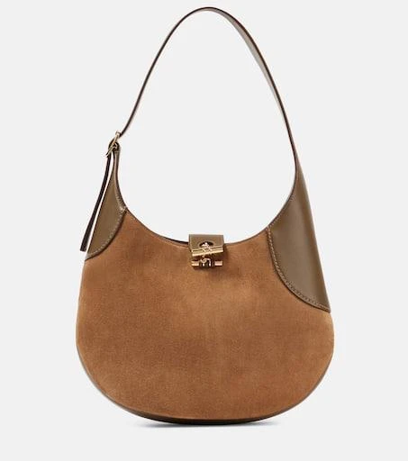 商品Loro Piana|Bobbin Medium leather shoulder bag,价格¥27546,第1张图片