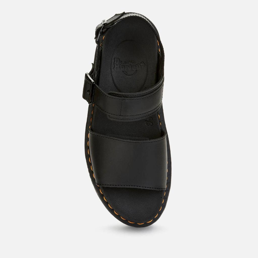 商品Dr. Martens|Dr. Martens Women's Voss Quad Double Strap Sandals - Black,价格¥963,第5张图片详细描述