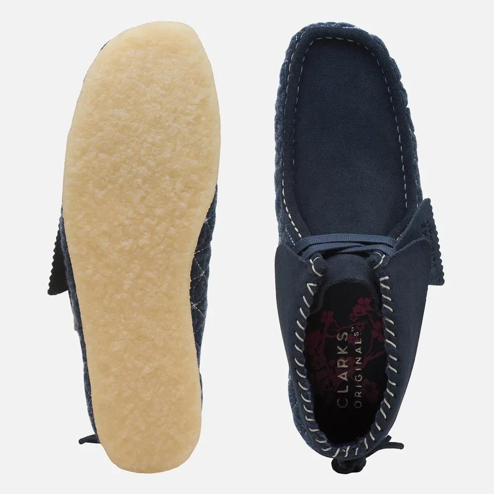 商品Clarks|Clarks Originals Wallabee Sashiko and Suede Boots,价格¥914,第4张图片详细描述