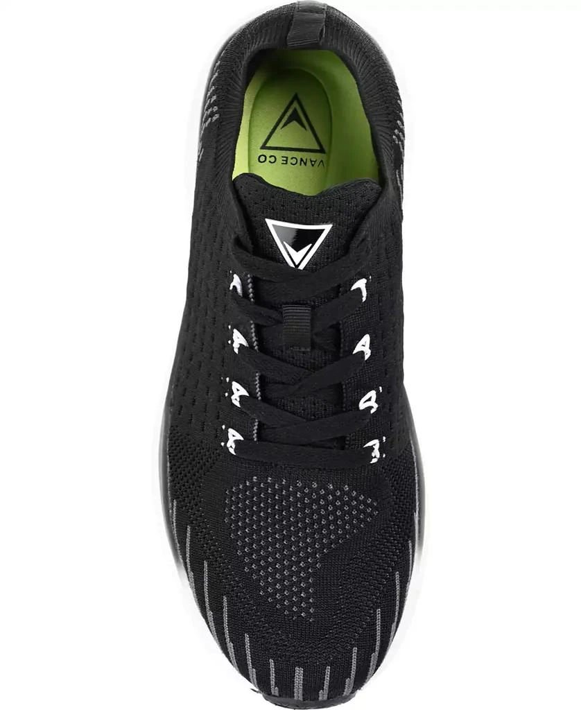 商品Vance Co.|Men's Curry Knit Walking Sneakers,价格¥822,第4张图片详细描述