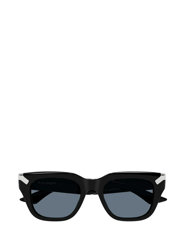 商品Alexander McQueen|Alexander McQueen Eyewear Rectangle Frame Sunglasses,价格¥2391,第1张图片