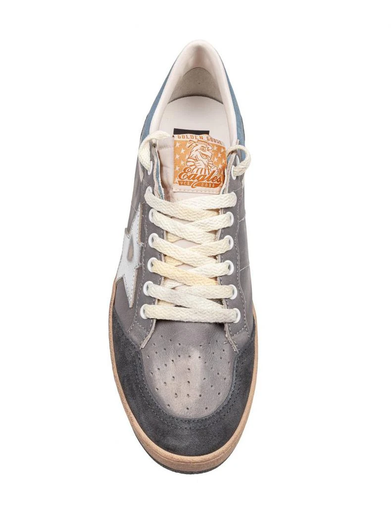 商品Golden Goose|Golden Goose Ballstar Sneakers In Leather And Suede,价格¥3721,第3张图片详细描述