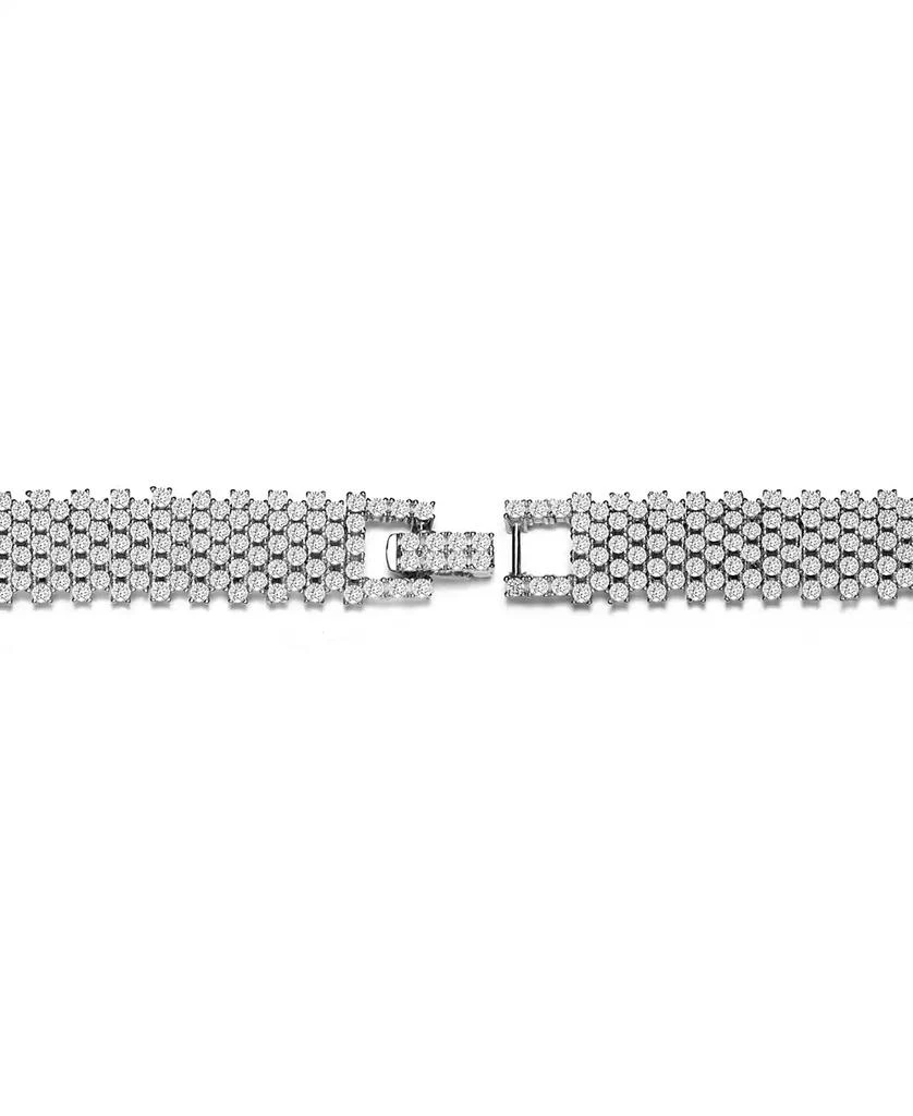 商品Rachel Glauber|Exquisite White Gold-Plated Link Bracelet,价格¥365,第3张图片详细描述