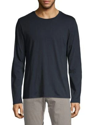 商品Vince|Classic Long Sleeve Cotton Tee,价格¥302,第1张图片