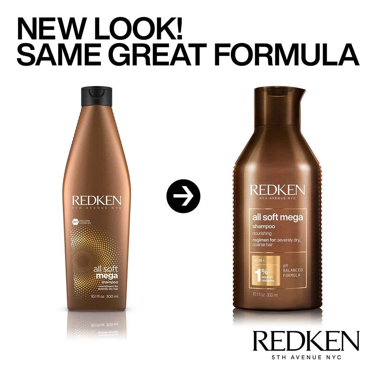 Redken 列德肯 全面柔顺防毛躁深层滋养洗发水 300ml 极干燥发质 商品