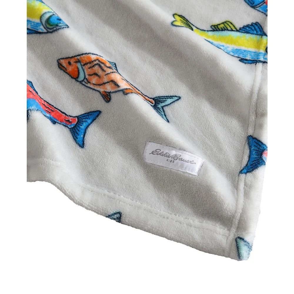 商品Eddie Bauer|CLOSEOUT! Plush Throw, 60" x 50",价格¥524,第4张图片详细描述