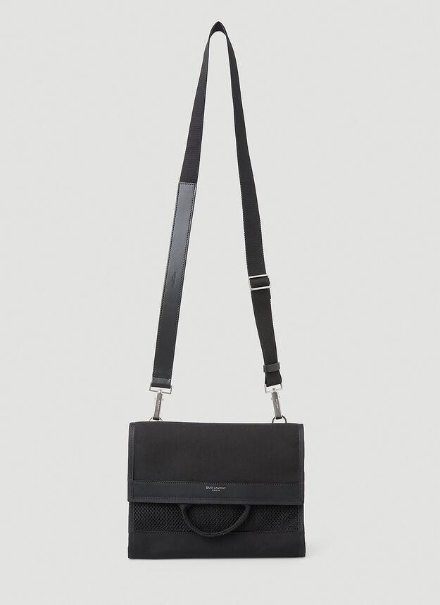 商品Yves Saint Laurent|City Flap Crossbody Pouch in Black,价格¥7317,第1张图片