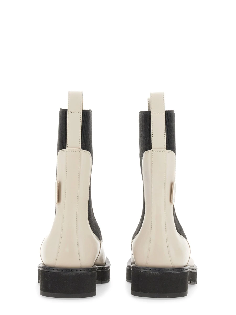 商品【商品预售7天】 Salvatore Ferragamo|Salvatore Ferragamo 女士靴子 75385401D515BONE 白色,价格¥3654,第3张图片详细描述