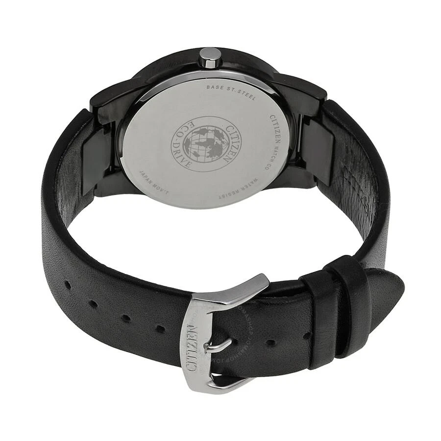 商品Citizen|Eco Drive Axiom Black Dial Black Leather Men's Watch AU1065-07E,价格¥1084,第3张图片详细描述