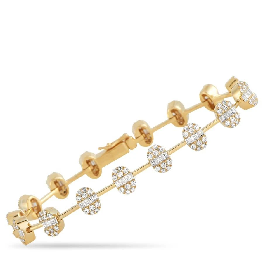 商品LB Exclusive|18K Yellow Gold 3.25 ct Diamond Bracelet,价格¥35493,第1张图片