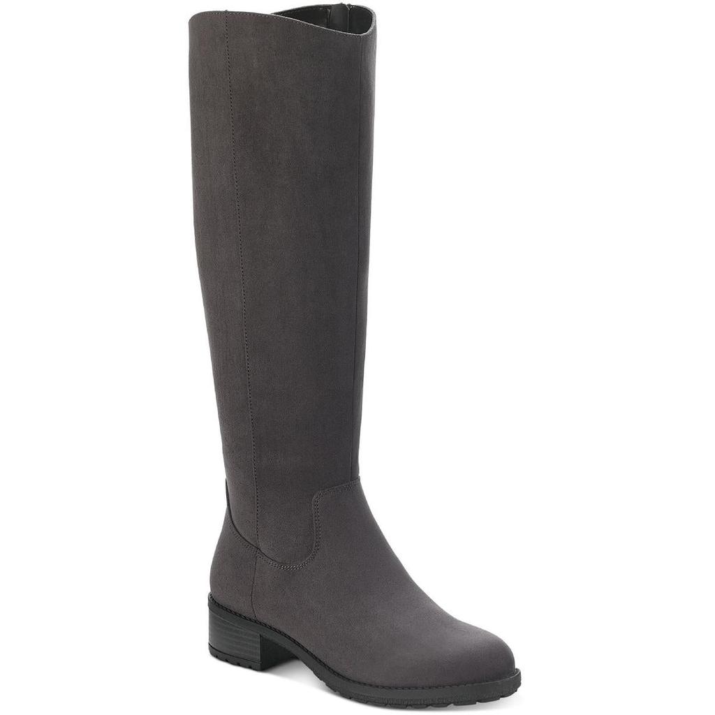 Style & Co. Womens Graciee Faux Leather Tall Knee-High Boots商品第3张图片规格展示