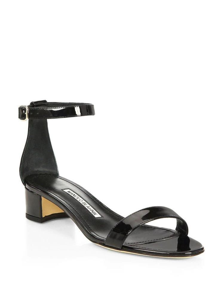 商品Manolo Blahnik|Chaflahi Leather Sandals,价格¥2080,第1张图片