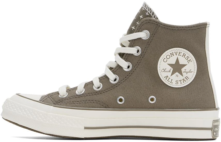 商品Converse|Taupe Chuck 70 Worn-In High Top Sneakers,价格¥676,第3张图片详细描述