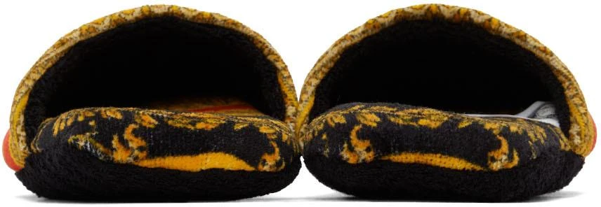 商品Versace|Red & Black I Heart Baroque Slippers,价格¥471,第4张图片详细描述