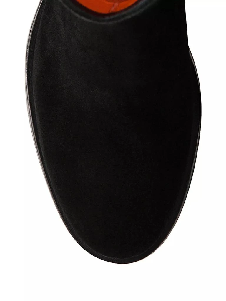 商品Santoni|Fleeces Suede Mid-Calf Boots,价格¥10071,第4张图片详细描述